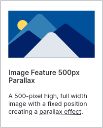 Image Feature 500px Parallax